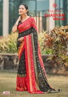 Shabnam Vol 22 By Kashvi Dull Moss Printed Bandhej Saree Suppliers In India